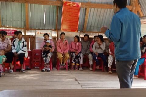 Tuyên truyền chăm sóc sức khỏe nhân dân, bà mẹ trẻ em, thanh niên, vị thành niên trên địa bàn xã Văn Xuôi năm 2023